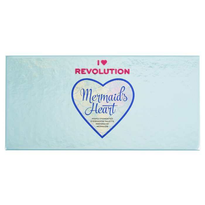 Paleta senki za oči I HEART REVOLUTION Mermaids Heart 9g - Slika 3