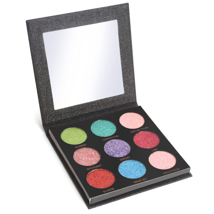 Paleta presovanih glitera MAKEUP REVOLUTION Pressed Glitter Palette 10.8g - Slika 2