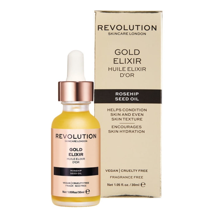 Ulje sa česticama zlata za hidrataciju kože lica, REVOLUTION SKINCARE Gold Elixir 30ml - Slika 2