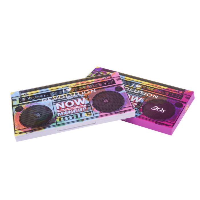 Paleta pigmenata za oči I HEART REVOLUTION 90s Now Thats What I Call Makeup 13.5g - Slika 3