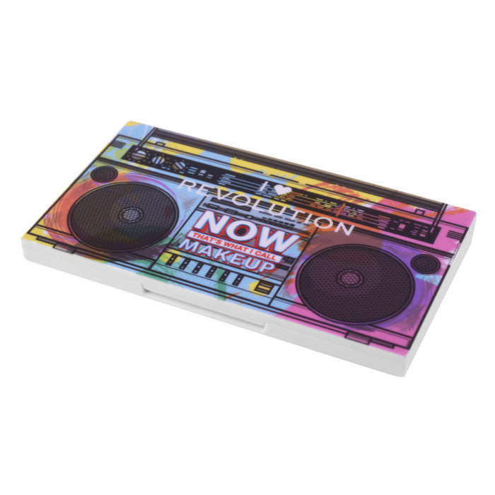 Paleta pigmenata za oči I HEART REVOLUTION 90s Now Thats What I Call Makeup 13.5g - Slika 4