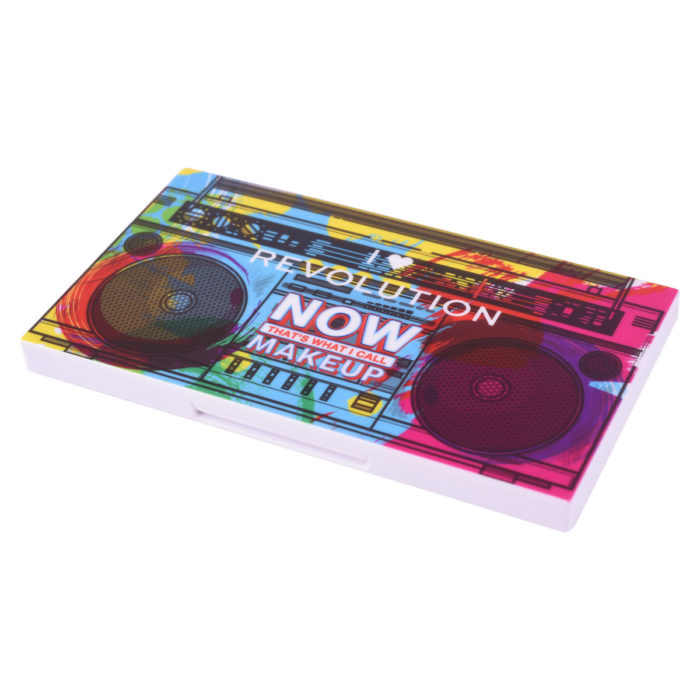 Paleta pigmenata za oči I HEART REVOLUTION 80s Now Thats What I Call Makeup 13.5g - Slika 4