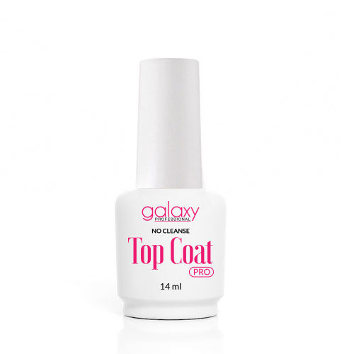 Završni sjaj za gel i trajni lak UV/LED GALAXY Pro Top Coat 14ml
