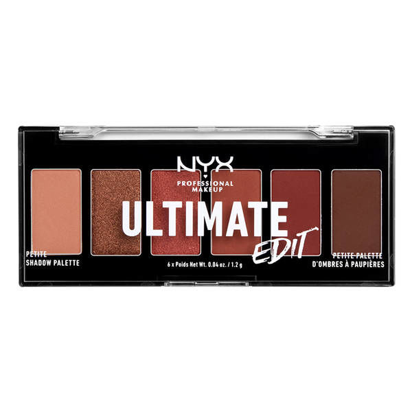 Mini paleta senki za oči NYX Professional Makeup Ultimate Edit USPP 6x1.2g