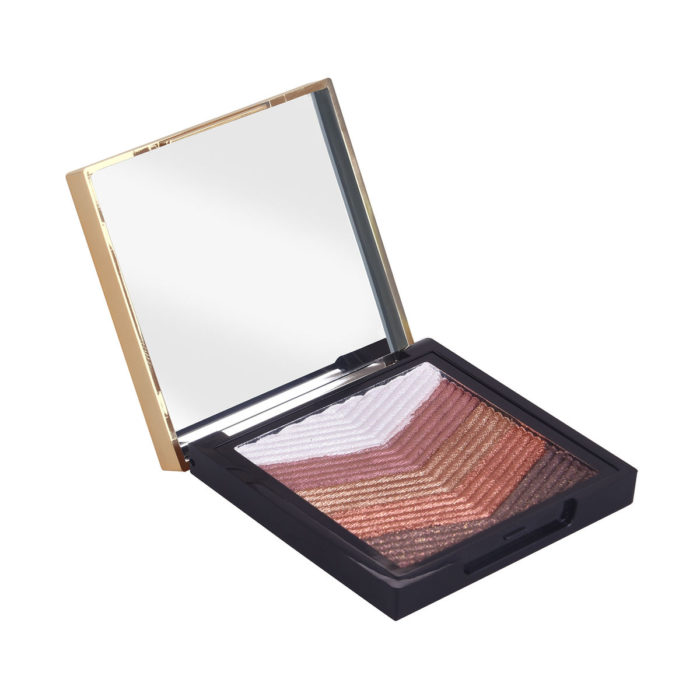 Mini paleta senki za oči REVOLUTION MAKEUP Opulence Compact 9g - Slika 3