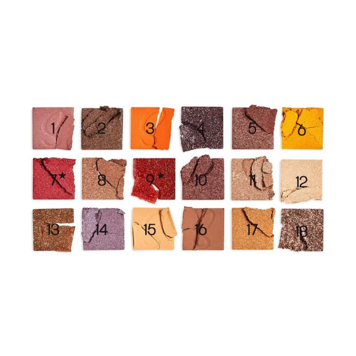 Paleta senki i pigmenata REVOLUTION MAKEUP Sebile Night 2 Night 18g - Slika 3