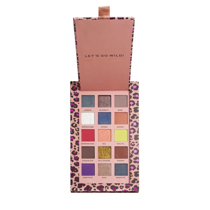 Paleta senki i pigmenata REVOLUTION PRO Nath Let's Go Wild 16.5g