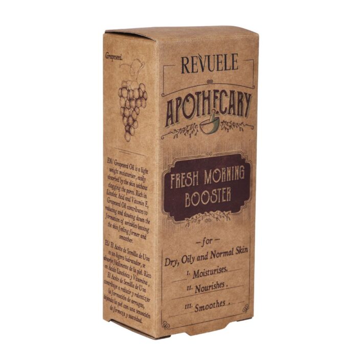 Hranljivi serum za hidrataciju kože lica REVUELE Apothecary Fresh Morning Booster 30ml - Slika 2