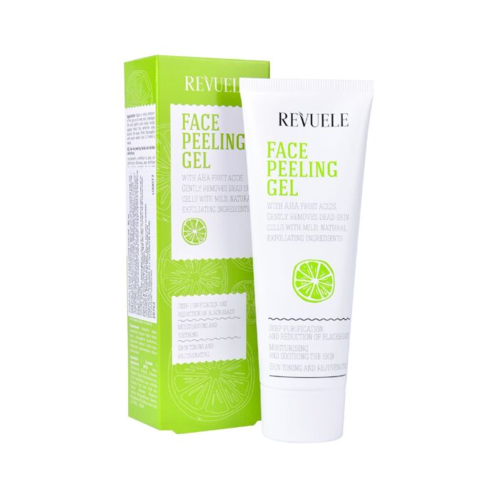 Piling gel za lice sa AHA voćnim kiselinama REVUELE 80ml - Slika 2