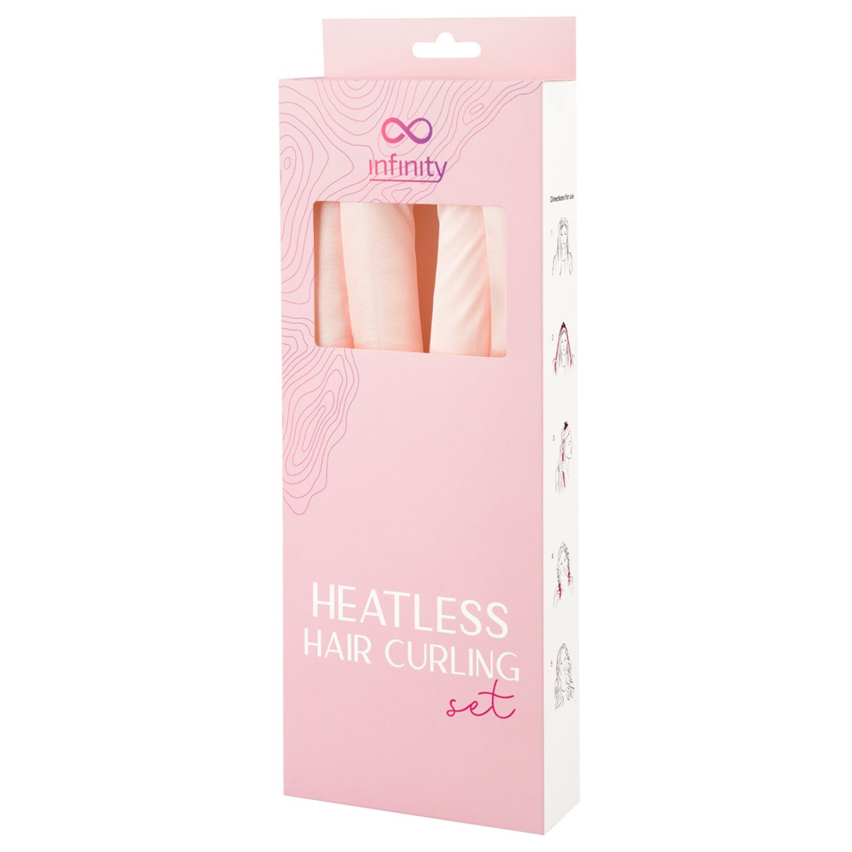 Set za kreiranje lokni INFINITY roze - Slika 2