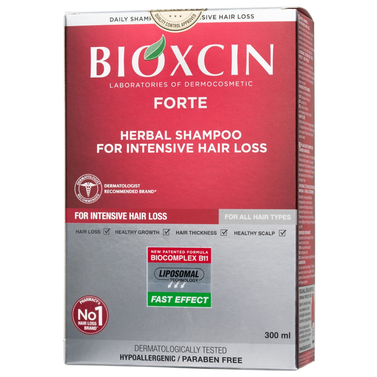 Šampon za prevenciju opadanja kose BIOXCIN Forte - Slika 2