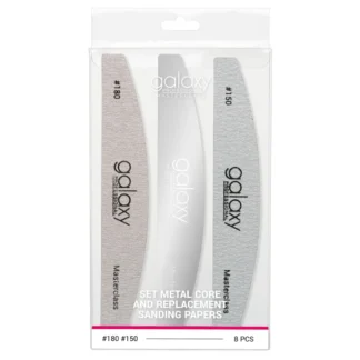 Set metalno jezgro i brusni papiri - Masterclass 150 i 180